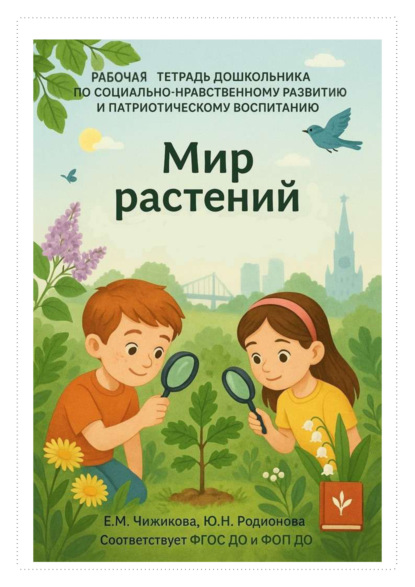 Скачать книгу Мир растений. Рабочая тетрадь дошкольника по социально-нравственному развитию и патриотическому воспитанию