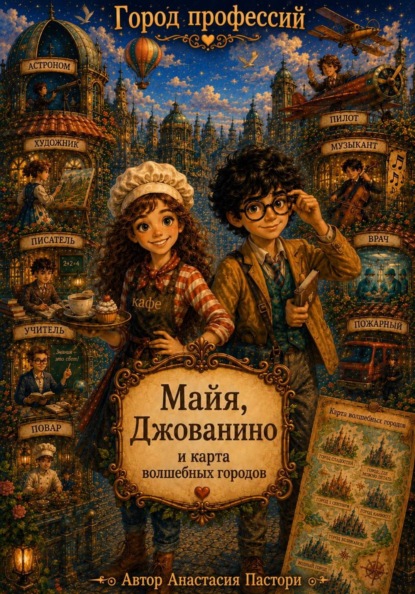 Скачать книгу Майя, Джованино и карта волшебных городов