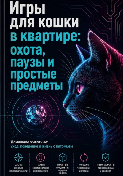 Игры для кошки в квартире: охота, паузы и простые предметы