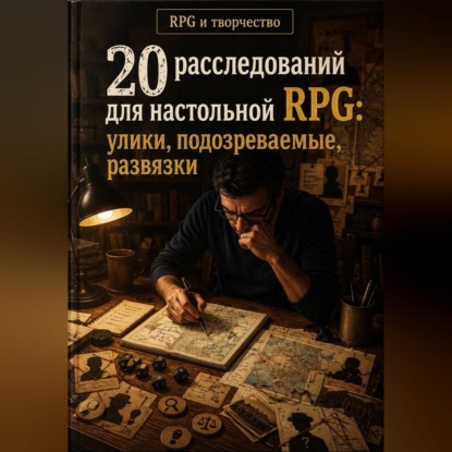 Скачать книгу 20 расследований для настольной RPG: улики, подозреваемые, развязки