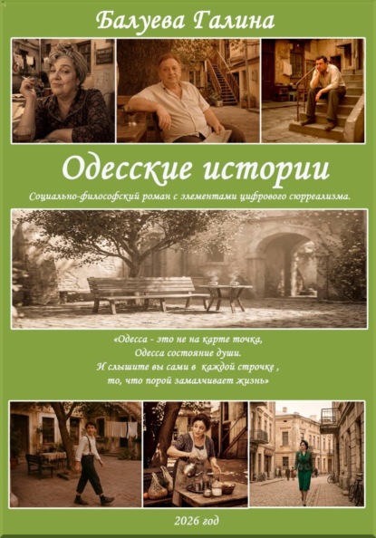 Скачать книгу "Одесские истории". Социально  философский роман с элементами цифрового сюрреализма.