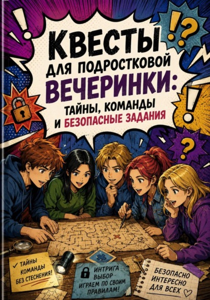 Квесты для подростковой вечеринки: тайны, команды и безопасные задания