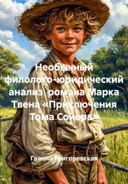 Скачать книгу Необычный филолого-юридический анализ  романа Марка Твена «Приключения Тома Сойера»