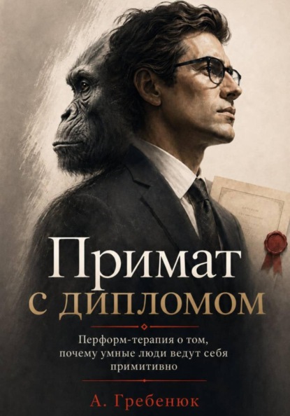 Скачать книгу Примат с дипломом. Перформ-терапия о том, почему умные люди ведут себя примитивно