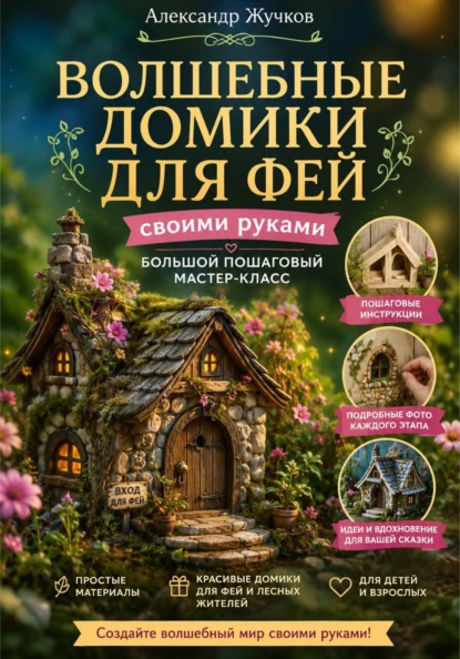 Скачать книгу Волшебные домики для фей своими руками. Большой пошаговый мастер-класс
