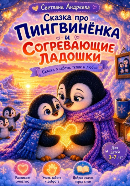 Скачать книгу Сказка про Пингвинёнка и согревающие ладошки