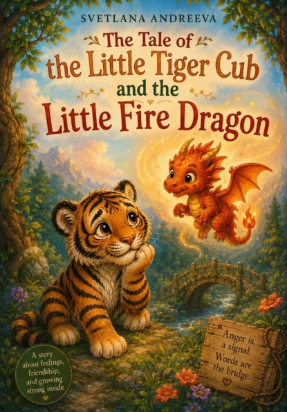 Скачать книгу The Tale of the Little Tiger Cub and the Little Fire Dragon