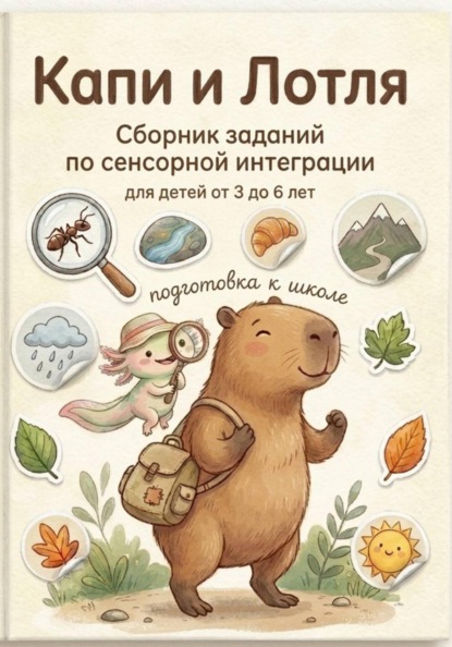 Скачать книгу Капи и Лотля. Сборник заданий по сенсорной интеграции