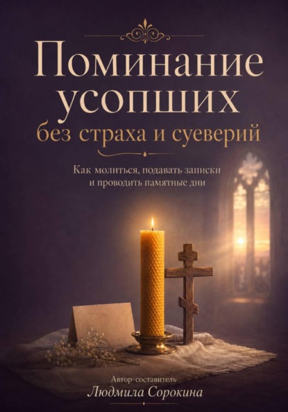 Скачать книгу Поминание усопших без страха и суеверий. Как молиться, подавать записки и проводить памятные дни