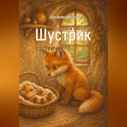 Скачать книгу Озорной лисёнок Шустрик (сестричка)