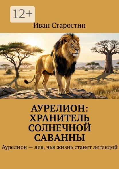 Скачать книгу Аурелион: хранитель солнечной саванны. Аурелион — лев, чья жизнь станет легендой