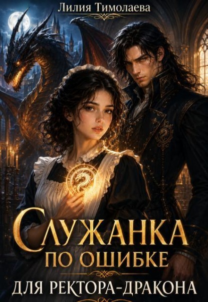 Скачать книгу Служанка по ошибке для ректора-дракона