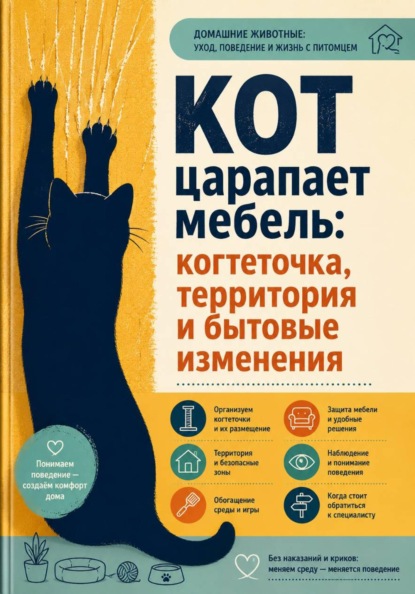 Кот царапает мебель: когтеточка, территория и бытовые изменения
