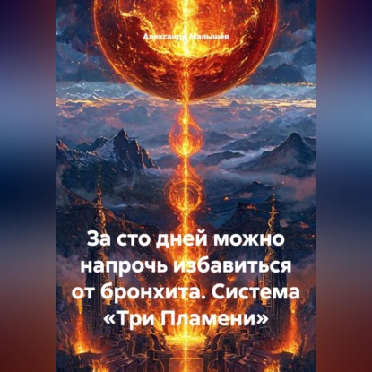 Скачать книгу За сто дней можно напрочь избавиться от бронхита. Система «Три Пламени»