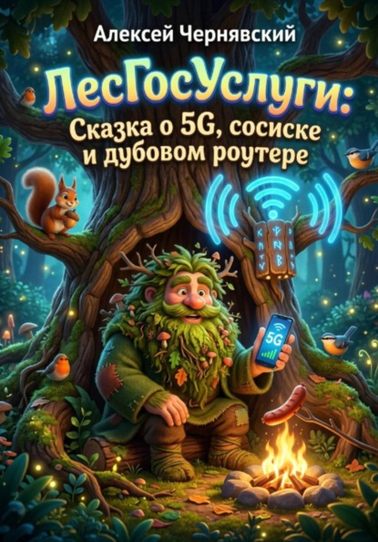 Скачать книгу ЛесГосУслуги: Сказка о 5G, сосиске и дубовом роутере