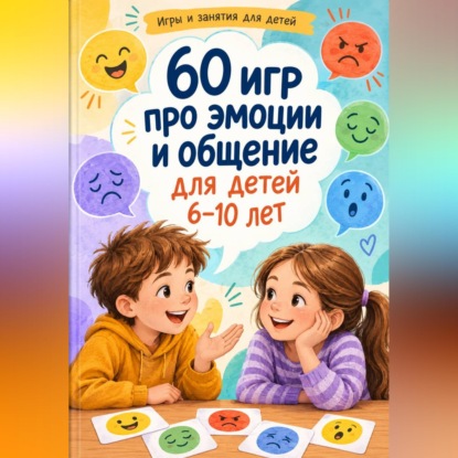 Скачать книгу 60 игр про эмоции и общение для детей 6–10 лет
