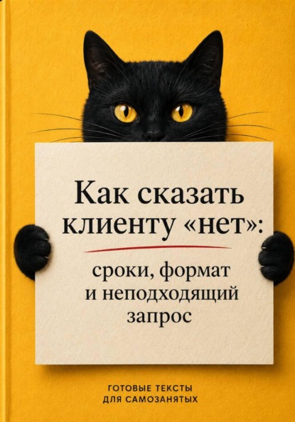 Скачать книгу Как сказать клиенту «нет»: сроки, формат и неподходящий запрос
