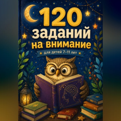Скачать книгу 120 заданий на внимание для детей 7-11 лет