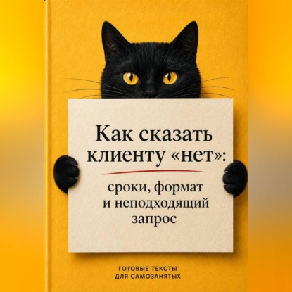 Скачать книгу Как сказать клиенту «нет»: сроки, формат и неподходящий запрос
