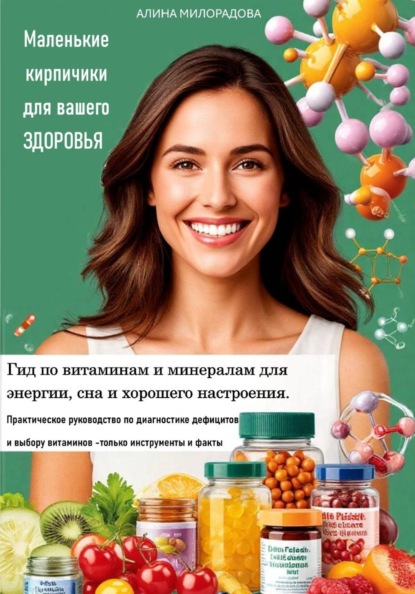 Скачать книгу Маленькие кирпичики для вашего здоровья. Гид по витаминам и минералам для энергии, сна и хорошего настроения