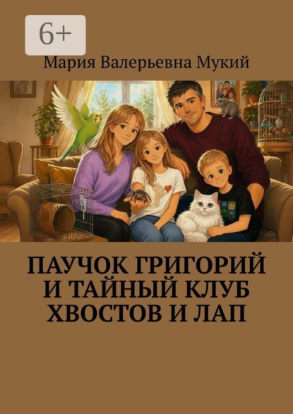 Скачать книгу Паучок Григорий и тайный клуб хвостов и лап