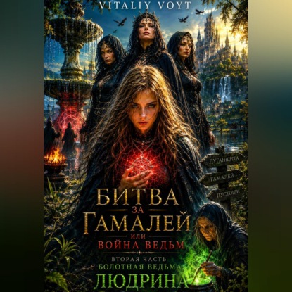 Скачать книгу «Война ведьм, или Битва за Гамалей» Книга вторая «Болотная ведьма Людрина»