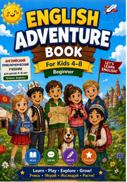 Скачать книгу English Adventure Book for Kids 4–8 (Beginner)