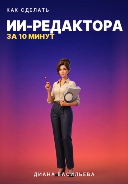 Скачать книгу КАК СДЕЛАТЬ ИИ-РЕДАКТОРА ЗА 10 МИНУТ