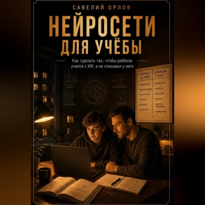 Скачать книгу Нейросети для учёбы. Как сделать так, чтобы ребёнок учился с ИИ, а не списывал у него.