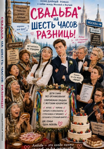 Скачать книгу СВАДЬБА НА ШЕСТЬ ЧАСОВ РАЗНИЦЫ
