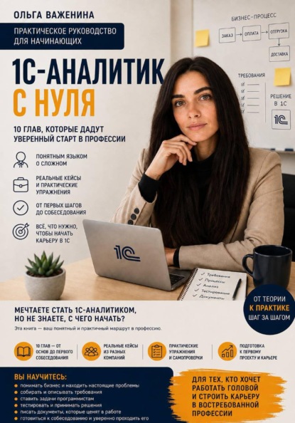 Скачать книгу 1С-аналитик с нуля. Практическое руководство для начинающих