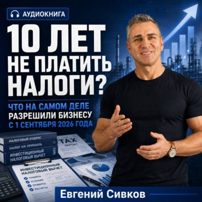 Скачать книгу 10 лет не платить налоги? Что на самом деле разрешили бизнесу с 1 сентября 2026 года
