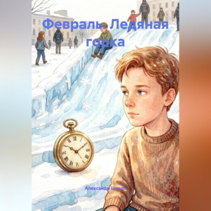 Февраль. Ледяная горка