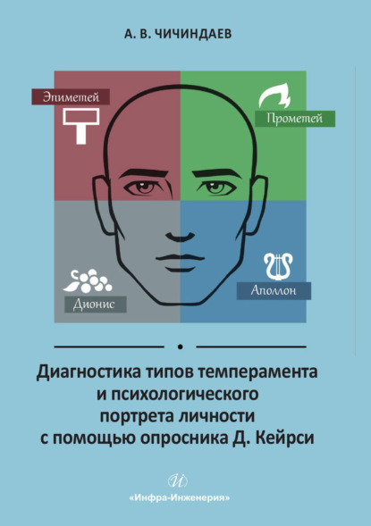 Скачать книгу Диагностика типов темперамента и психологического портрета личности с помощью опросника Д. Кейрси