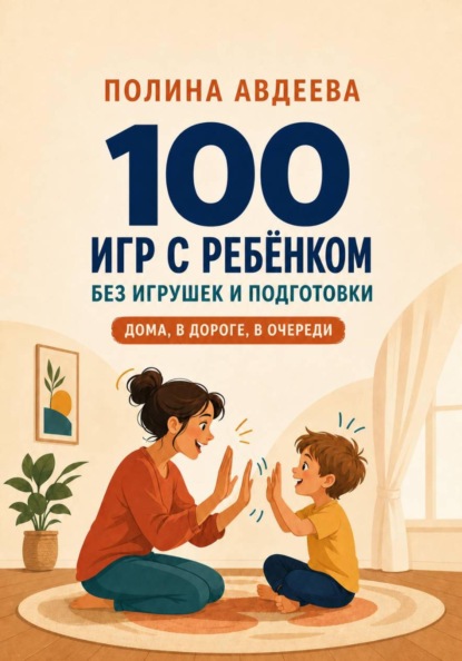 Скачать книгу 100 игр с ребёнком без игрушек и подготовки