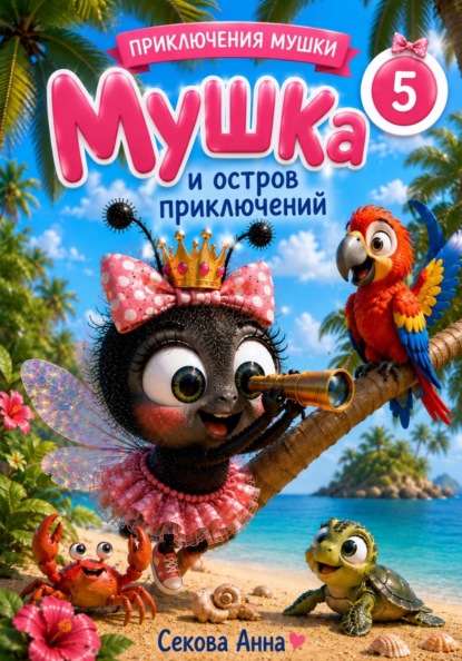 Скачать книгу Мушка и остров приключений