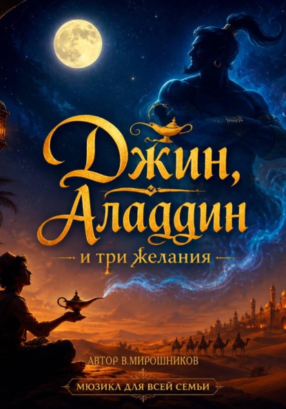 Скачать книгу Джин, Аладдин и три желания