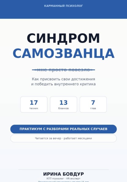 Скачать книгу Карманный психолог. Синдром самозванца