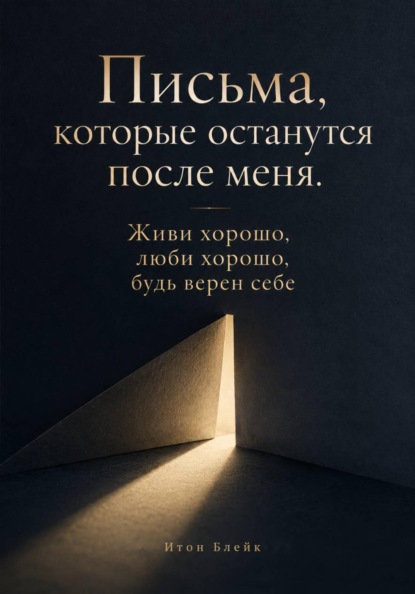 Скачать книгу Письма, которые останутся после меня. Живи хорошо, люби хорошо, будь верен себе