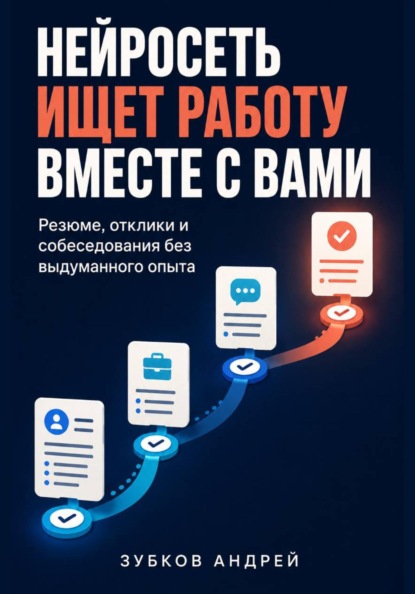 Скачать книгу Нейросеть ищет работу вместе с вами: резюме, отклики и собеседования без выдуманного опыта