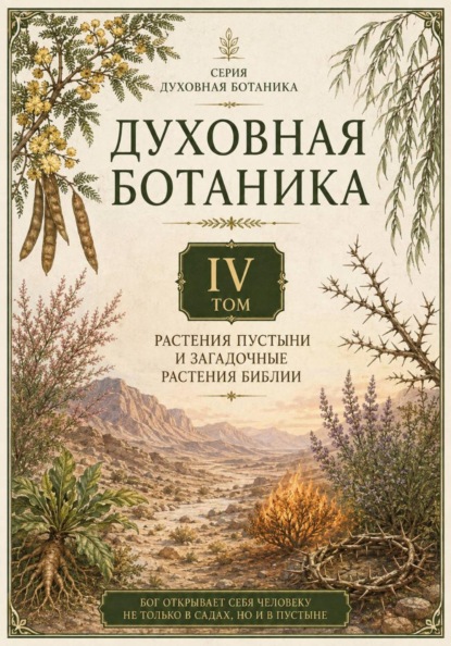 Скачать книгу Духовная ботаника. Том IV. Растения пустыни и загадочные растения Библии