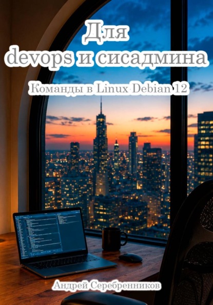 Скачать книгу Для Devops и сисадмина. Команды в Linux Debian 12