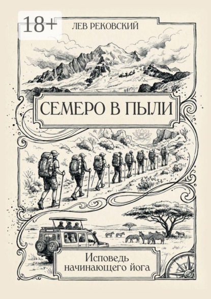 Скачать книгу Семеро в пыли. Исповедь начинающего йога