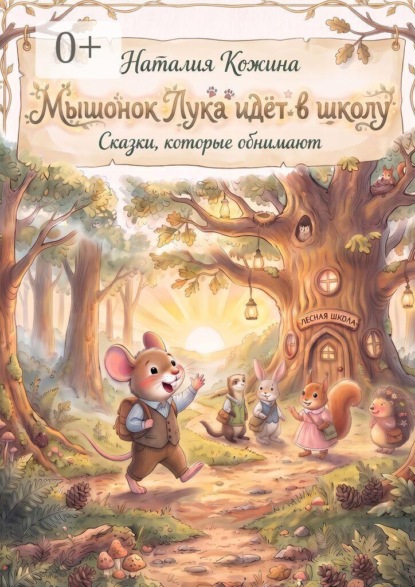 Скачать книгу Мышонок Лука идёт в школу. Сказки, которые обнимают