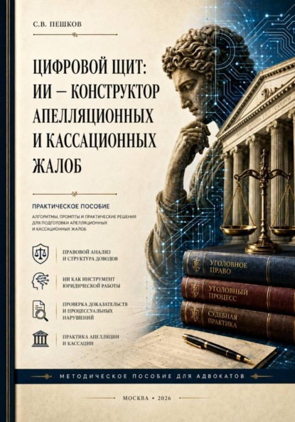 Скачать книгу Цифровой щит: ИИ – конструктор апелляционных и кассационных жалоб