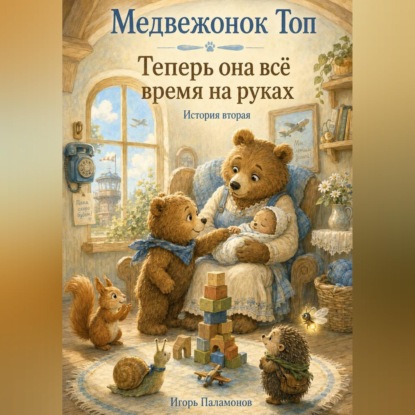 Медвежонок Топ. Теперь она всё время на руках