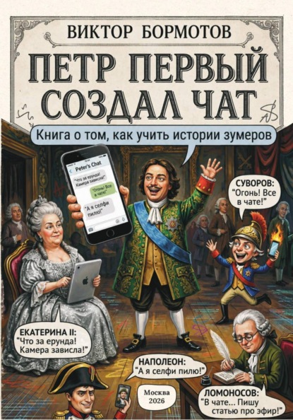 Скачать книгу Петр Первый создал чат: книга о том, как учить истории зумеров