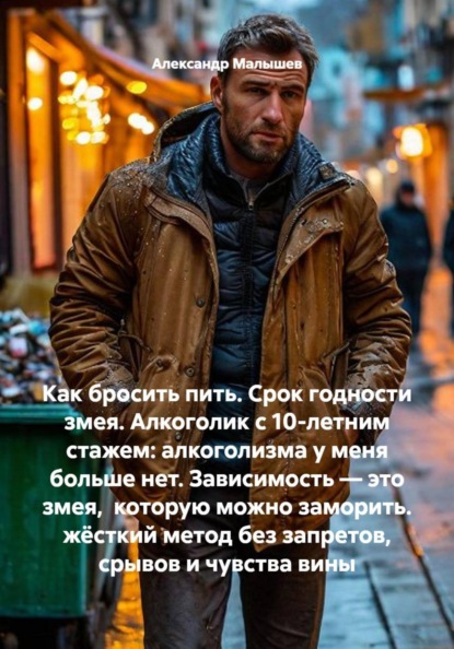 Скачать книгу Как бросить пить. Срок годности змея. Алкоголик с 10-летним стажем: алкоголизма у меня больше нет. Зависимость — это змея, которую можно заморить. жёсткий метод без запретов, срывов и чувства вины