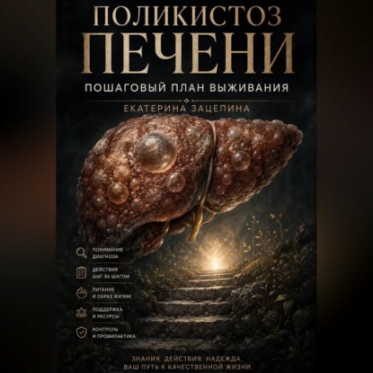 Скачать книгу Поликистоз печени. Пошаговый план выживания.