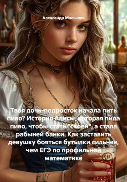 Скачать книгу Твоя дочь-подросток начала пить пиво? История Алисы, которая пила пиво, чтобы стать "своей", а стала рабыней банки. Как заставить девушку бояться бутылки сильнее, чем ЕГЭ по профильной математике
